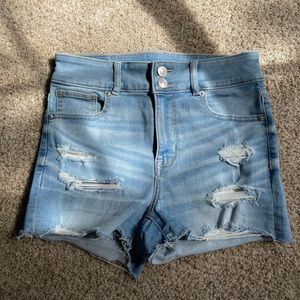 American Eagle High-Waisted Denim Short. Size 2.